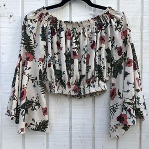 LF off the shoulder top